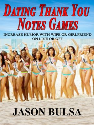cover image of Dating Thank You Notes Games